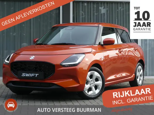 Suzuki Swift 1.2 Select Smart Hybrid ACTIE!! Uitvoorraad leverbaar, Apple Carplay/Android Auto, Licht metalen velgen, Cruise Control, Parkeer Sensoren