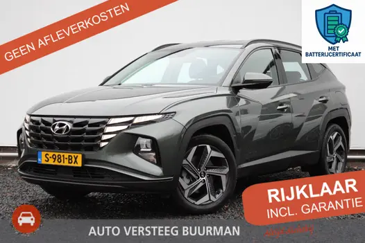 Hyundai Tucson 1.6 T-GDI PHEV Comfort Smart 4WD Inclusief batterijcertificaat, Automaat, Trekhaak, 19" inch LM velgen, Cruise/ClimateControl, Plug-in Hybride
