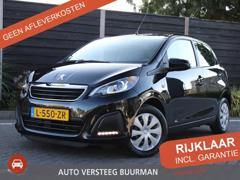 Peugeot 108 Active 1.0 e-VTi 72PK 5DRS Airco, Bluetooth, DAB, Elektrische Ramen, Centrale Deurvergrendeling, Led Dagrijverlichting afbeelding 1