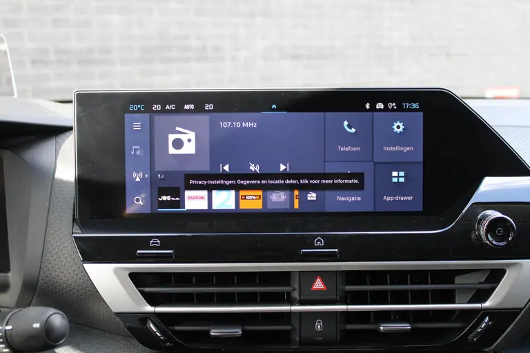 Citroën Ë-C4 Max 156pk Extended range 54 kWh Automaat, Airco, HUD, Applecarpl./Andr. Auto, Navigatie, Verw. Voorruit afbeelding 20