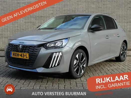 Peugeot 208 Hybrid 100 e-DCS6 Allure Navigatie, Achteruitrijcamera, Stoelverwarming, Adaptieve Cruise Control