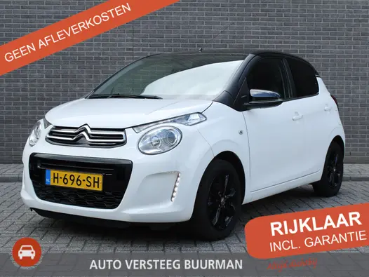 Citroën C1 1.0 VTi Origins Airco,  Applecarpl./Andr. Auto, achteruitrijcamera, 15" inch LM velgen