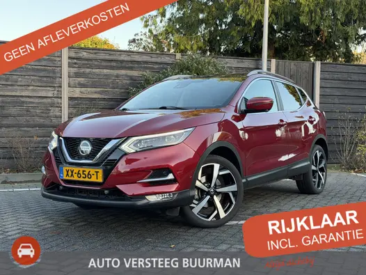 Nissan QASHQAI Tekna 1.3 DIG-T 160PK DCT7 Automaat Navigatie, Rondomzichtcamera, Keyless, Panoramadak, Stoelverwarming, Voorruitverwarming