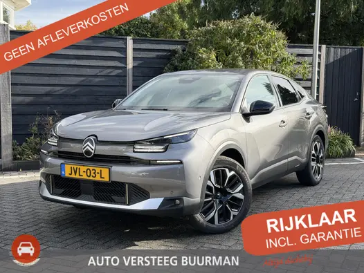 Citroën C4 X Max 1.2 Hybrid 145PK e-DCS6 Automaat Navigatie, Achteruitrijcamera, Keyless, Stoelverwarming, Apple Carplay, Android Auto
