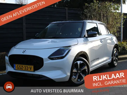 Suzuki Swift 1.2 Style Smart Hybrid 85PK CVT Automaat Two-Tone dak, Climate Control, Navigatie, Lichtmetalen velgen, Zwarte Wielkast randen