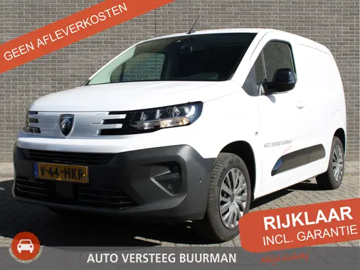 Peugeot Partner 1.5 BlueHDi 100PK S&S L1 Navigatie, Achteruitrijcamera, Trekhaak, Dab, Bluetooth, Parkeersensoren voor & achter