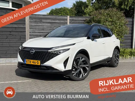 Nissan QASHQAI Tekna Plus 1.3 MHEV 158PK Xtronic Automaat Navigatie, Rondomzichtcamera, Keyless, Panoramadak, Elektrische Kofferbak, Stoelverwarming, Massage