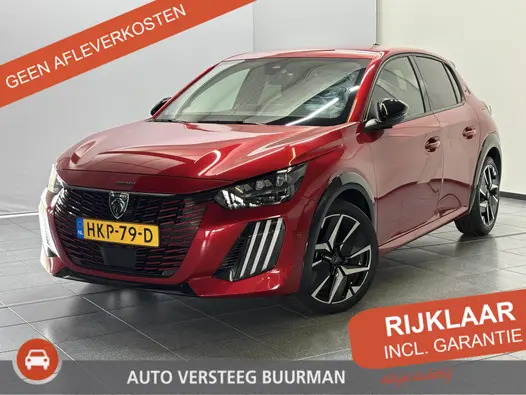 Peugeot 208 1.2 Hybrid 145 e-DCS6 GT Automaat, Cruise/Climate control, Navigatie, Apple carplay/Android auto, Achteruitrij camera, LM velgen,