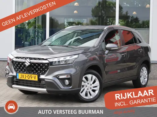 Suzuki S-Cross 1.4 Boosterjet Select Hybrid Allseason banden, Multimediasysteem, Cruise control adaptief, Climate control, Stoelverwarming, tot 10 jaar garantie.
