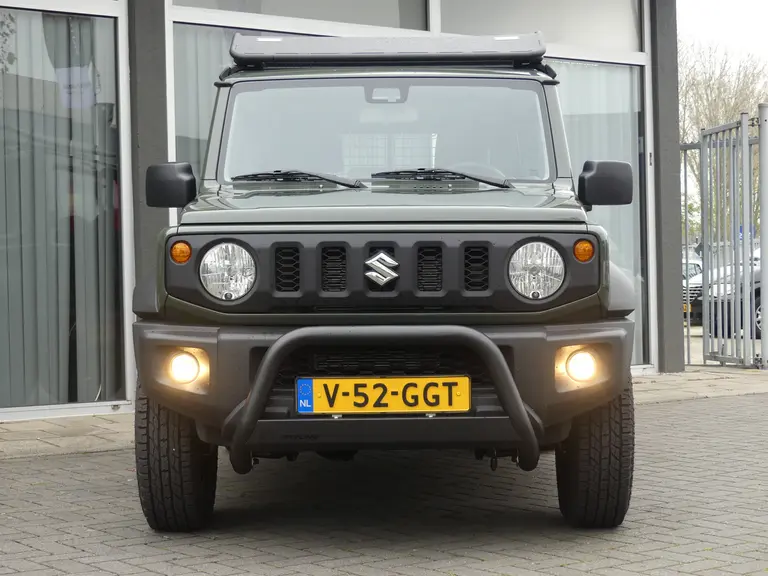 Suzuki Jimny 1.5 Allgrip Pro Bull-Bar, Terreinbanden met LM-Velgen, Dakrek met Trap, Origineel NL afbeelding 7
