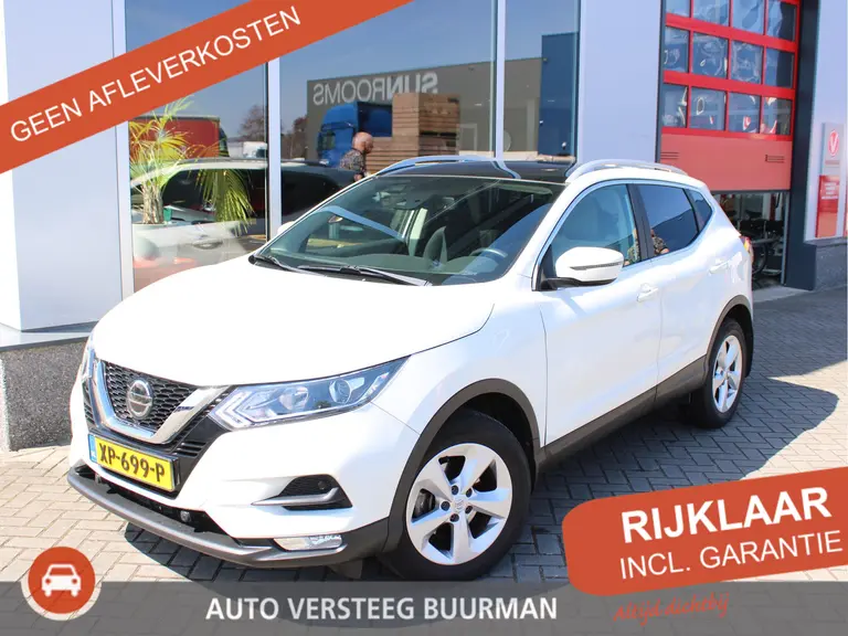 Nissan QASHQAI 1.2 N-Connecta Automaat Trekhaak, Panoramadak, Cruise en Climate Control, Achteruitrijcamera afbeelding 1