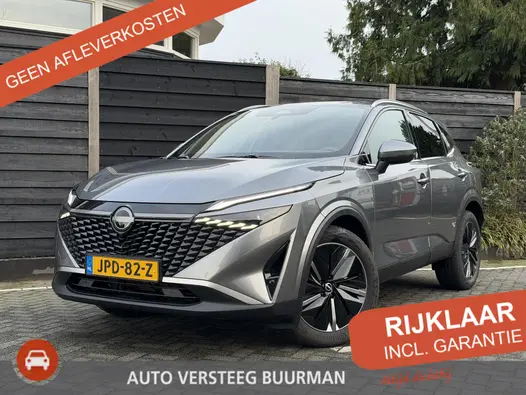 Nissan QASHQAI Tekna 1.3 MHEV 158PK Xtronic Automaat Navigatie, Rondomzichtcamera, Keyless, Stoel, Stuur en Voorruitverwarming, Apple Carplay, Android Auto