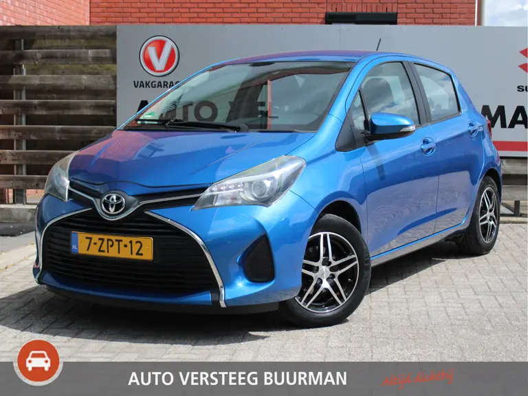 Toyota Yaris 1.3 100PK VVT-i Aspiration Cruise Control, Achteruitrijcamera, Bluetooth, Elektrische Ramen afbeelding 1