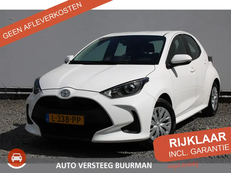 Toyota Yaris 1.0 VVT-i Active, Achteruitrijcamera, Carplay, Cruise control en Airco afbeelding 1
