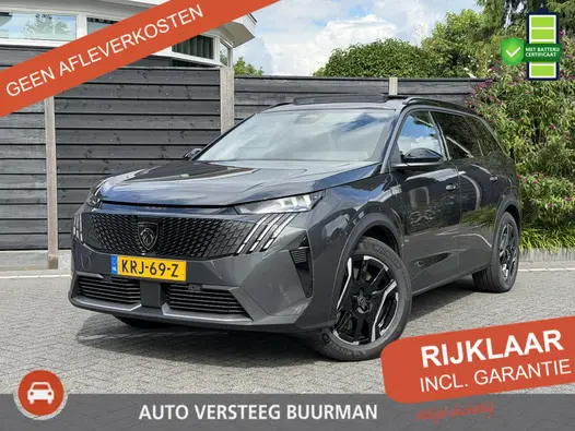 Peugeot 5008 GT 1.6 Plug-in Hybrid 195PK e-DCS7 Automaat 7p Navigatie, Achteruitrijcamera, Alcantara, Stoel & Stuurwielverwarming, Massage, Apple Carplay, Android Auto
