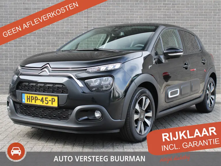 Citroën C3 1.2 PureTech Max 110pk, Automaat, Keyless Entry/Start, Airco, DAB, CruiseControl afbeelding 1