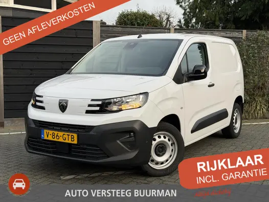 Peugeot Partner 1.5 BlueHDi 130PK EAT8 Automaat L1 Navigatie, Achteruitrijcamera, Parkeersensoren, Trekhaak, Apple Carplay, Android Auto