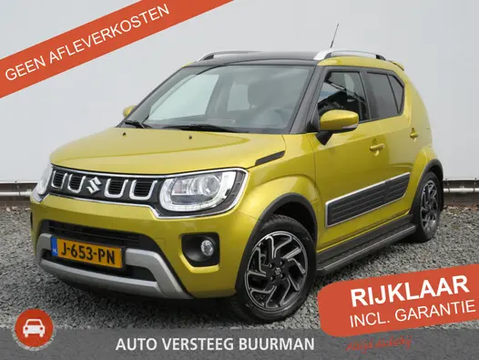 Suzuki Ignis 1.2 Smart Hybrid Style, Automaat, 1e Eig. Dealer onderhouden, Zeer Compleet met o.a. JUNO velgen en Treeplanken!