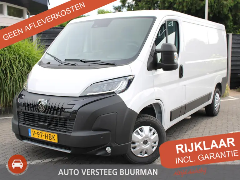 Peugeot Boxer 2.2 BlueHDi 120PK S&S L2H1 3.0t Trekhaak, Navigatie, Achteruitrijcamera, Cruise Control, Airco, Dodehoek Detectie afbeelding 1